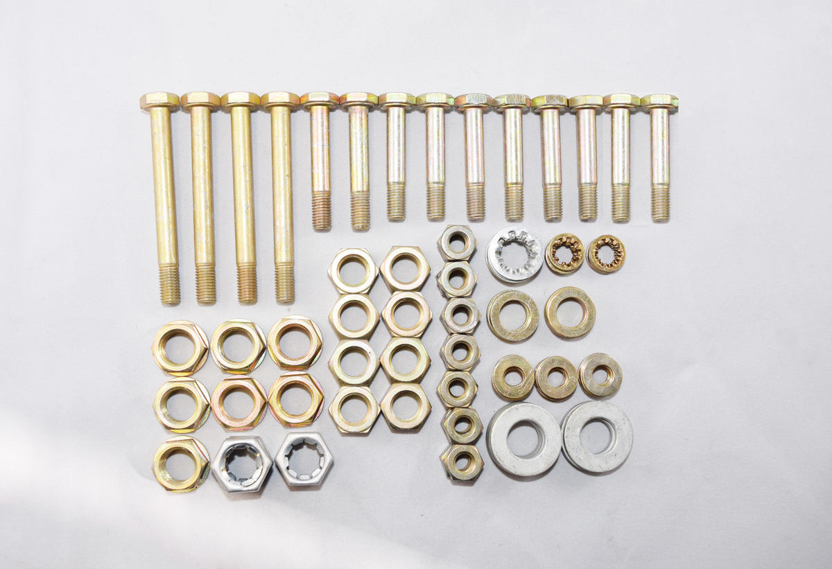 C145 & O-300 Crankcase Clamping Bolt/Nut Set