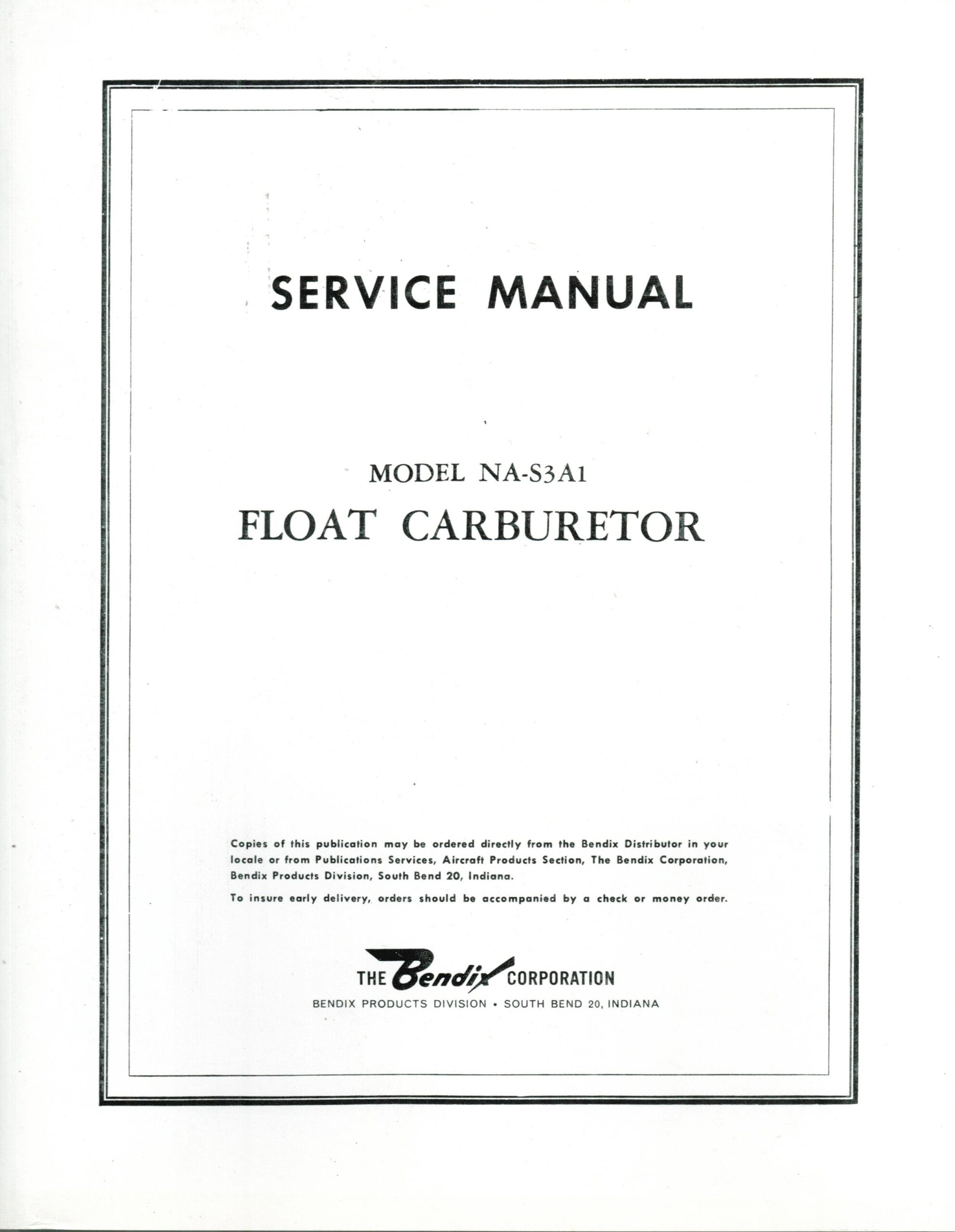 NAS3 Carburetor Manual