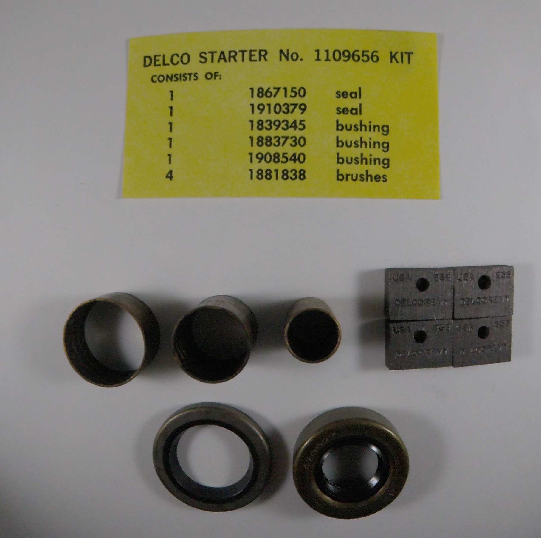 1109656 Kit, Starter Overhaul