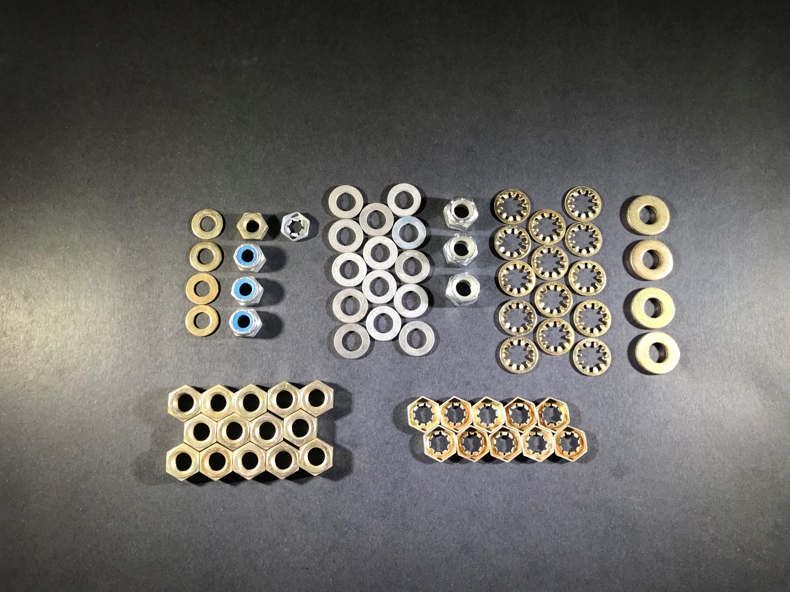 -12 & O-200 Accessory Case Nut & Washer Set