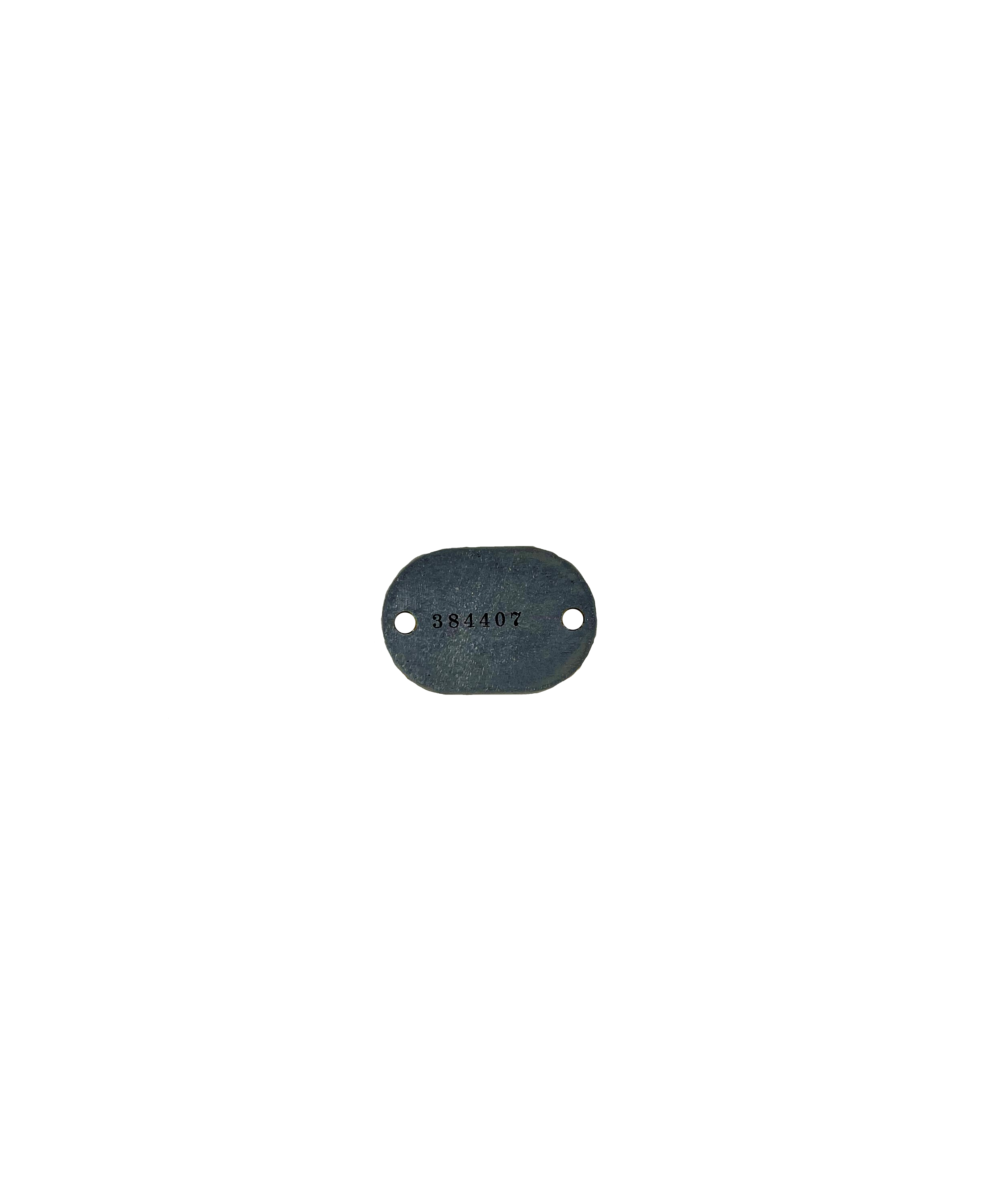 384407 Plate, Mixture Control Cover