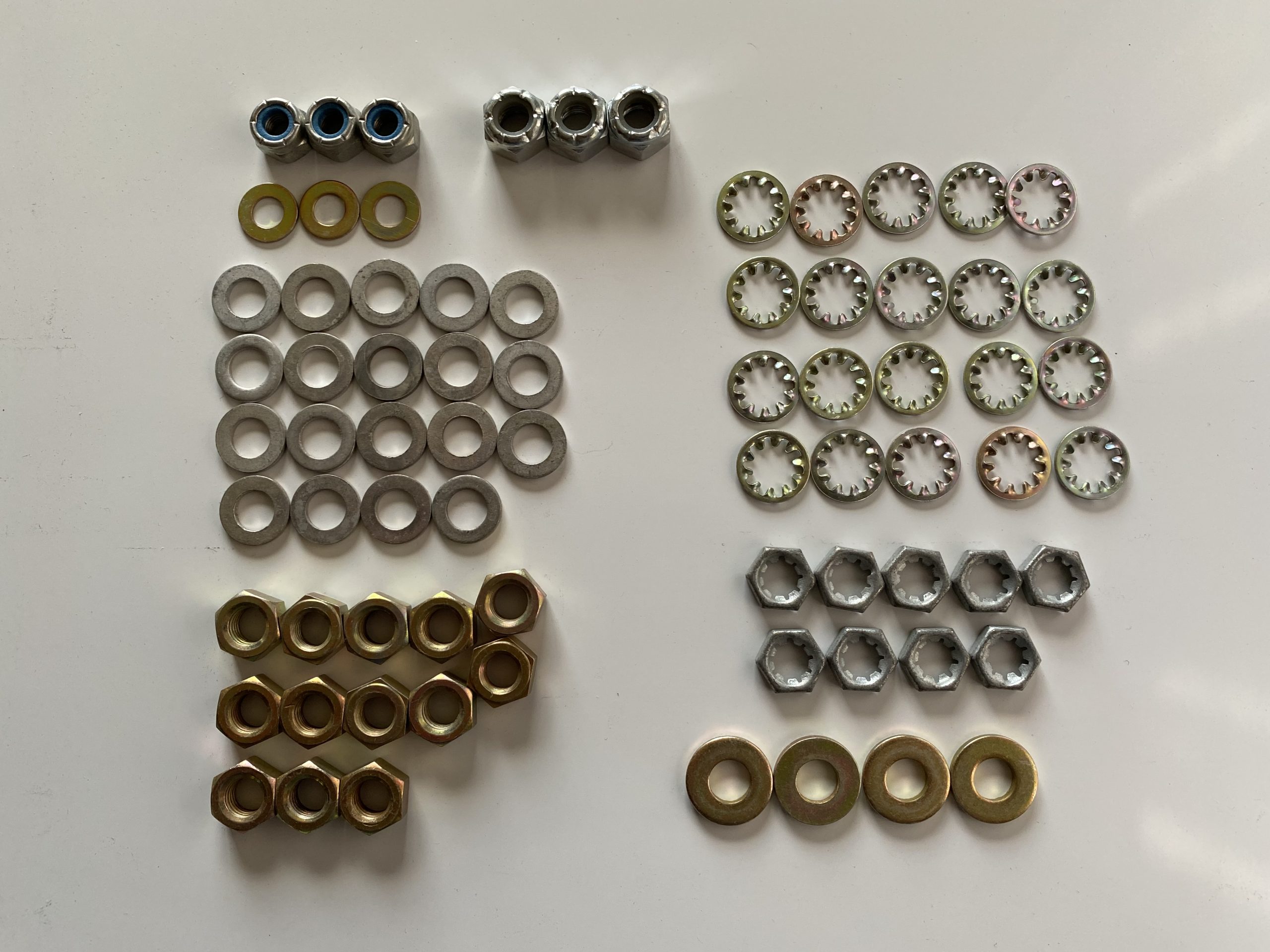 C125/145 & O-300 Accessory Case Nut/Washer Set