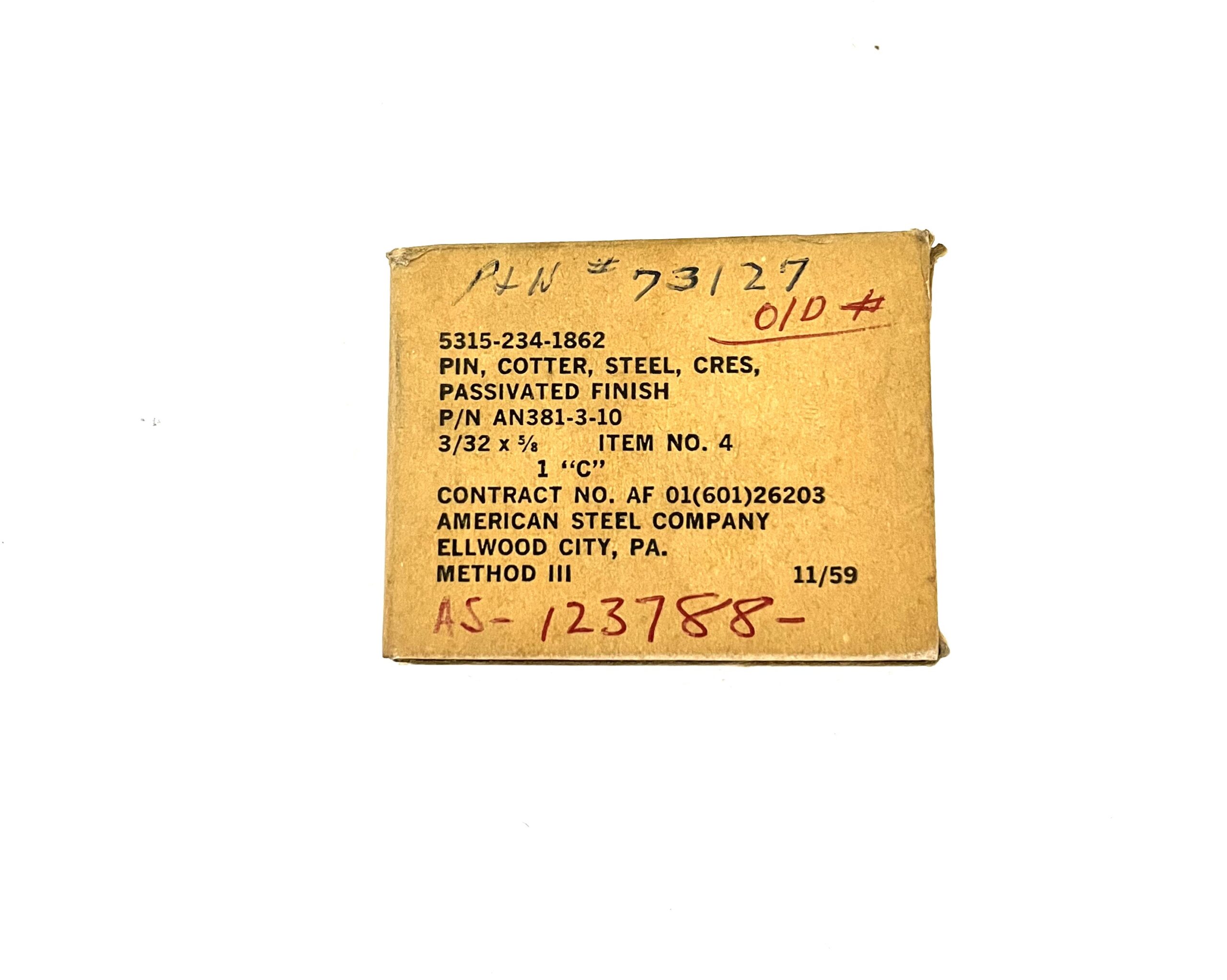 AN381-3-10 Cotter Pin (100) - Image 2